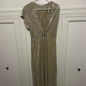 Gold Maxi Dress